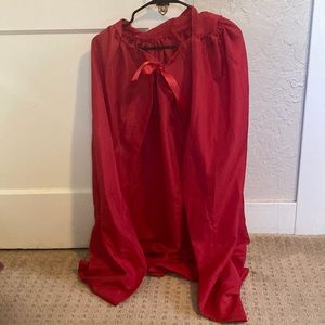 Red cape/hood